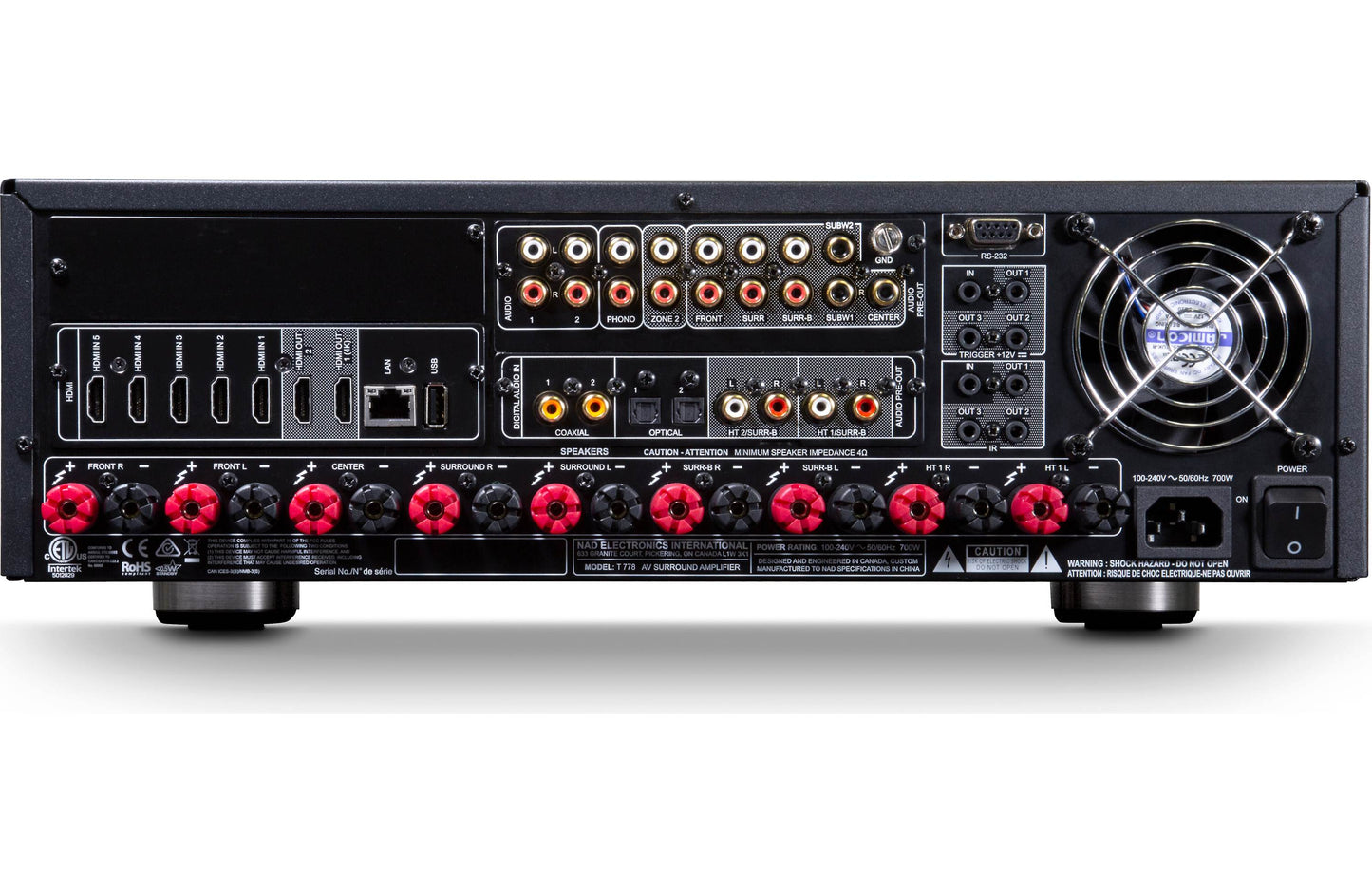 NAD T778 AV Receiver