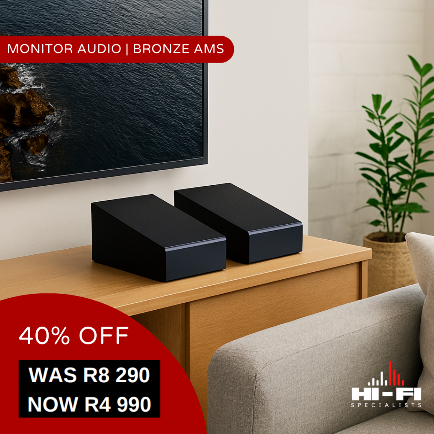 Monitor Audio Bronze AMS Atmos® Enabled Speaker