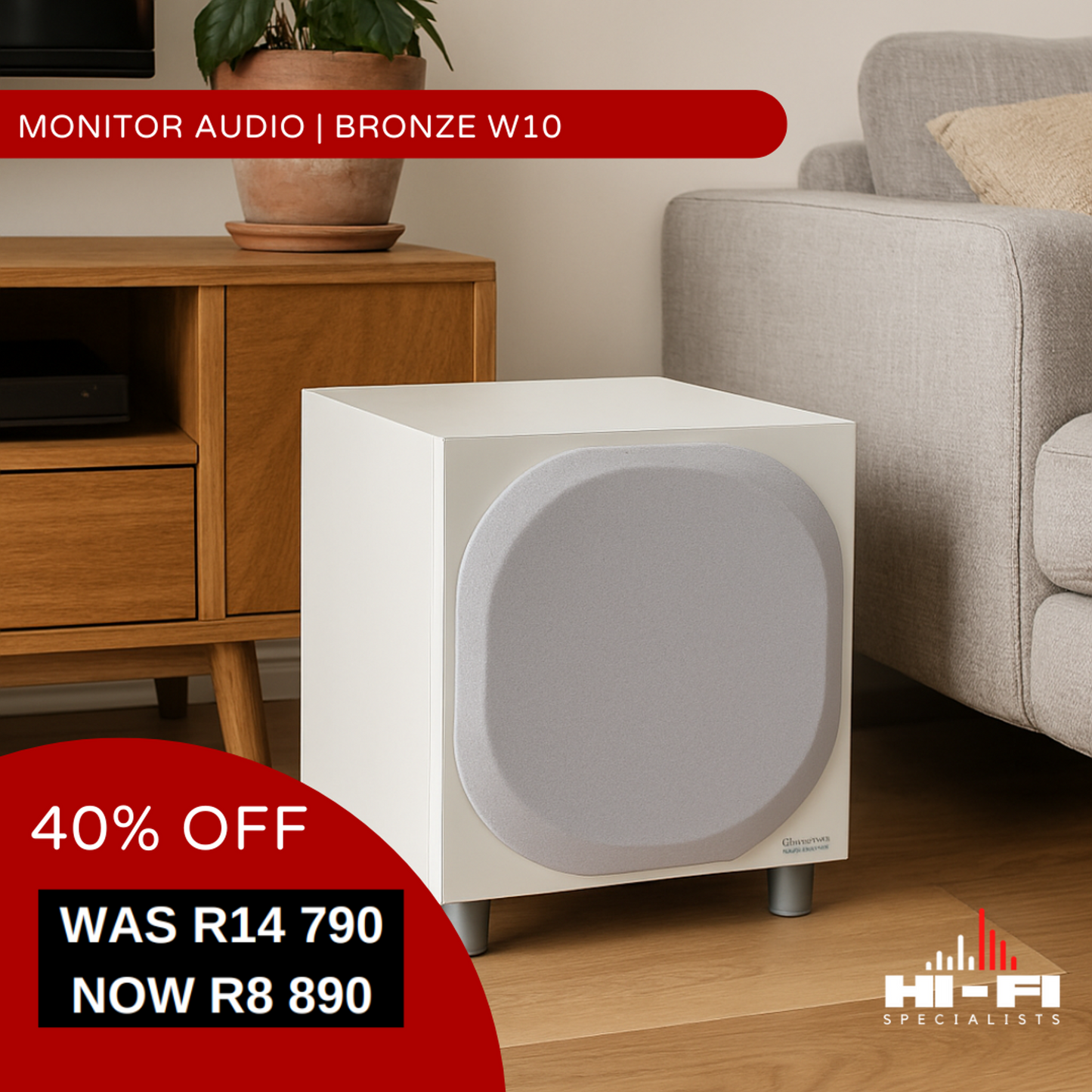 Monitor Audio Bronze W10 Subwoofer