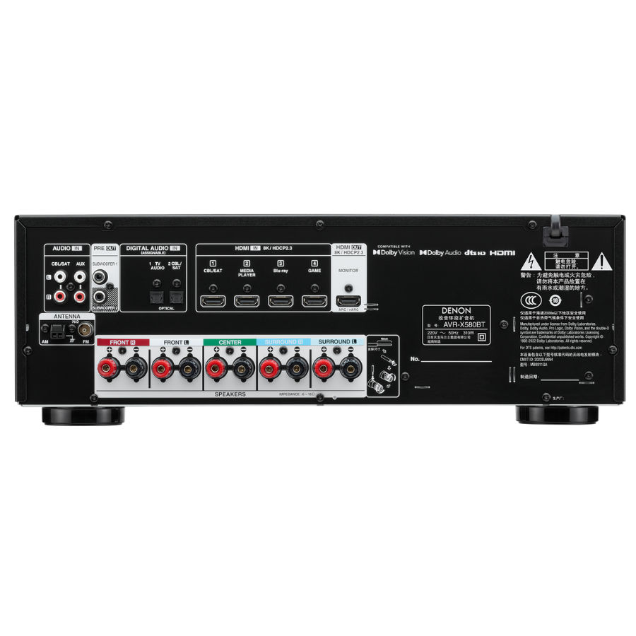 Denon AVRX580BT