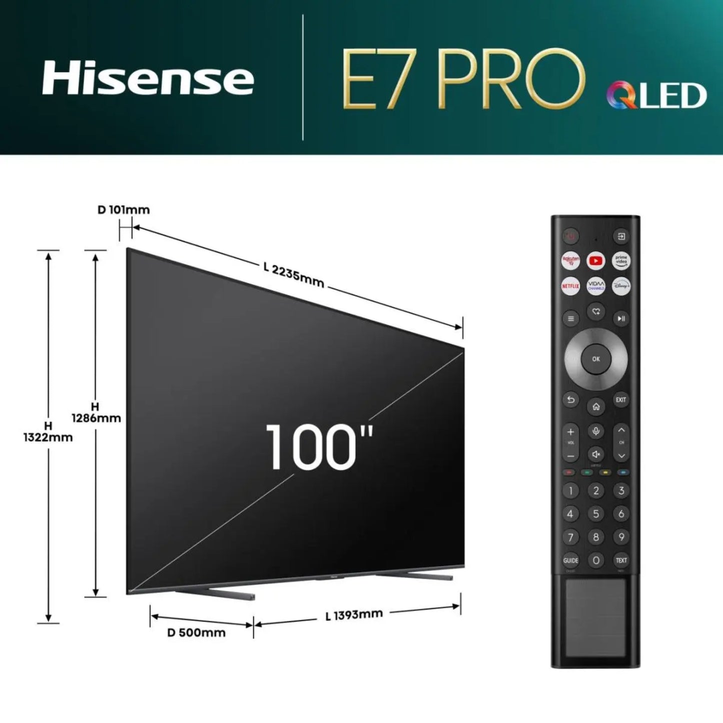 Hisense 100E7N PRO