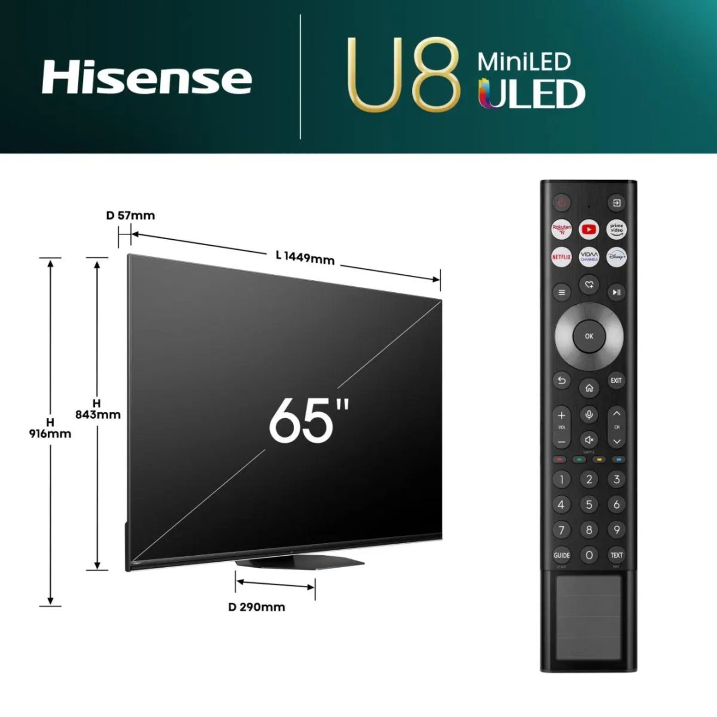 Hisense 65U8N