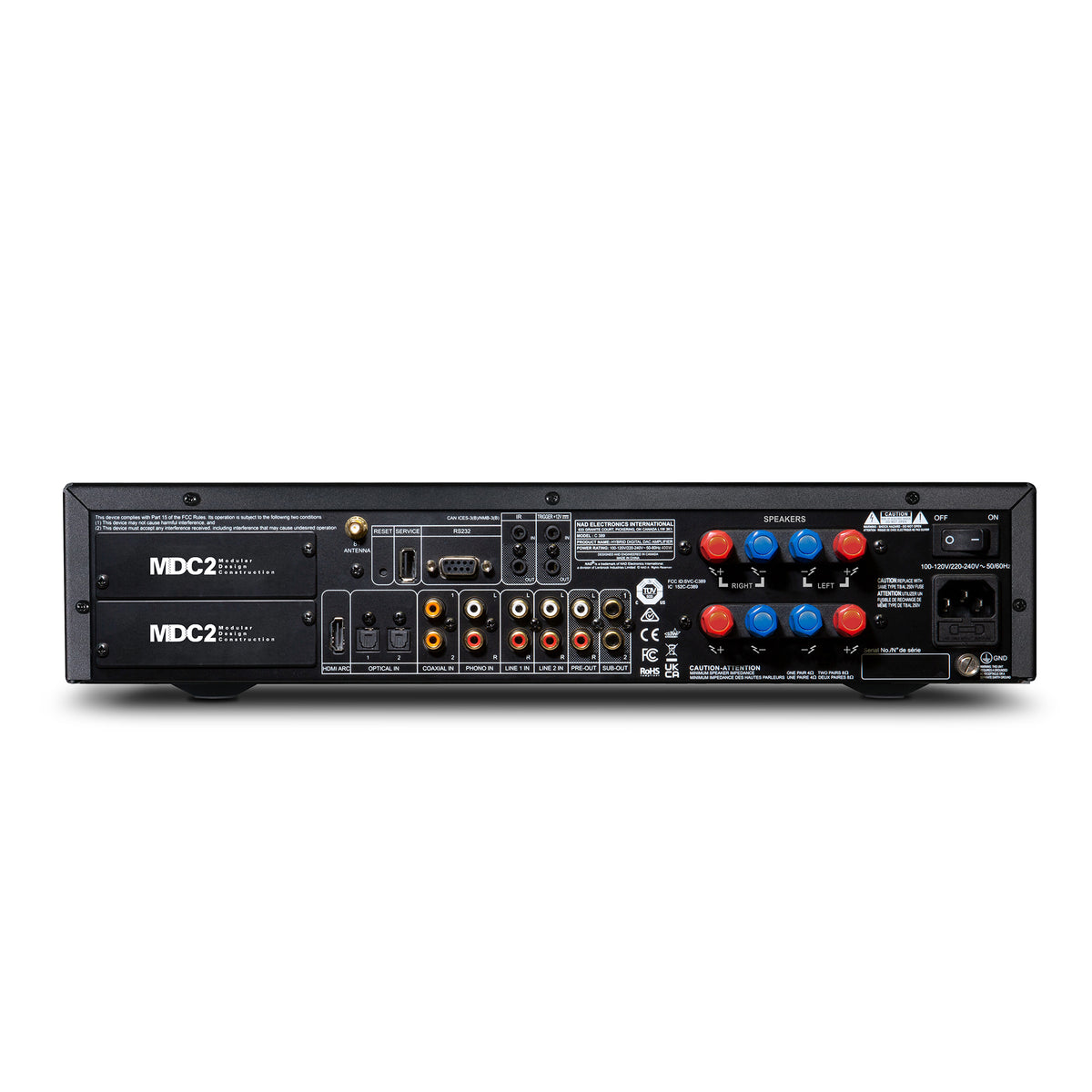 NAD C389 with MDC2 BluOs