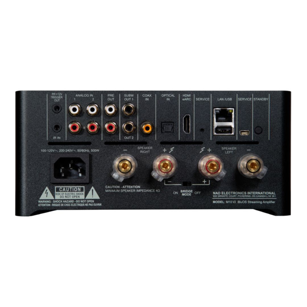 NAD M10 V3 BluOs Streaming Amplifier