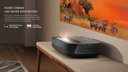 Hisense PL2 80″ – 150″ Projector +120" Screen
